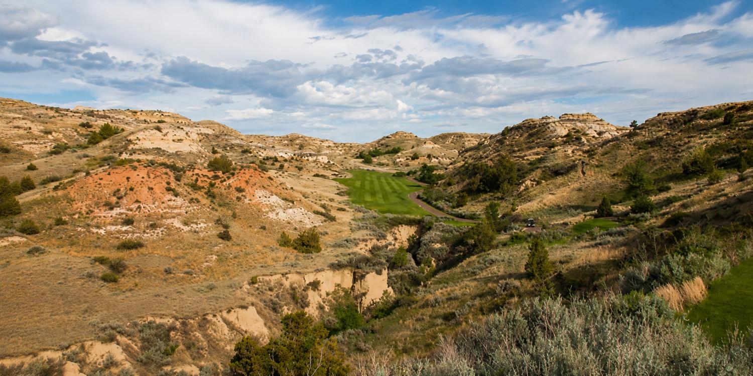 Bully Pulpit Gol Club in Medora North Dakota